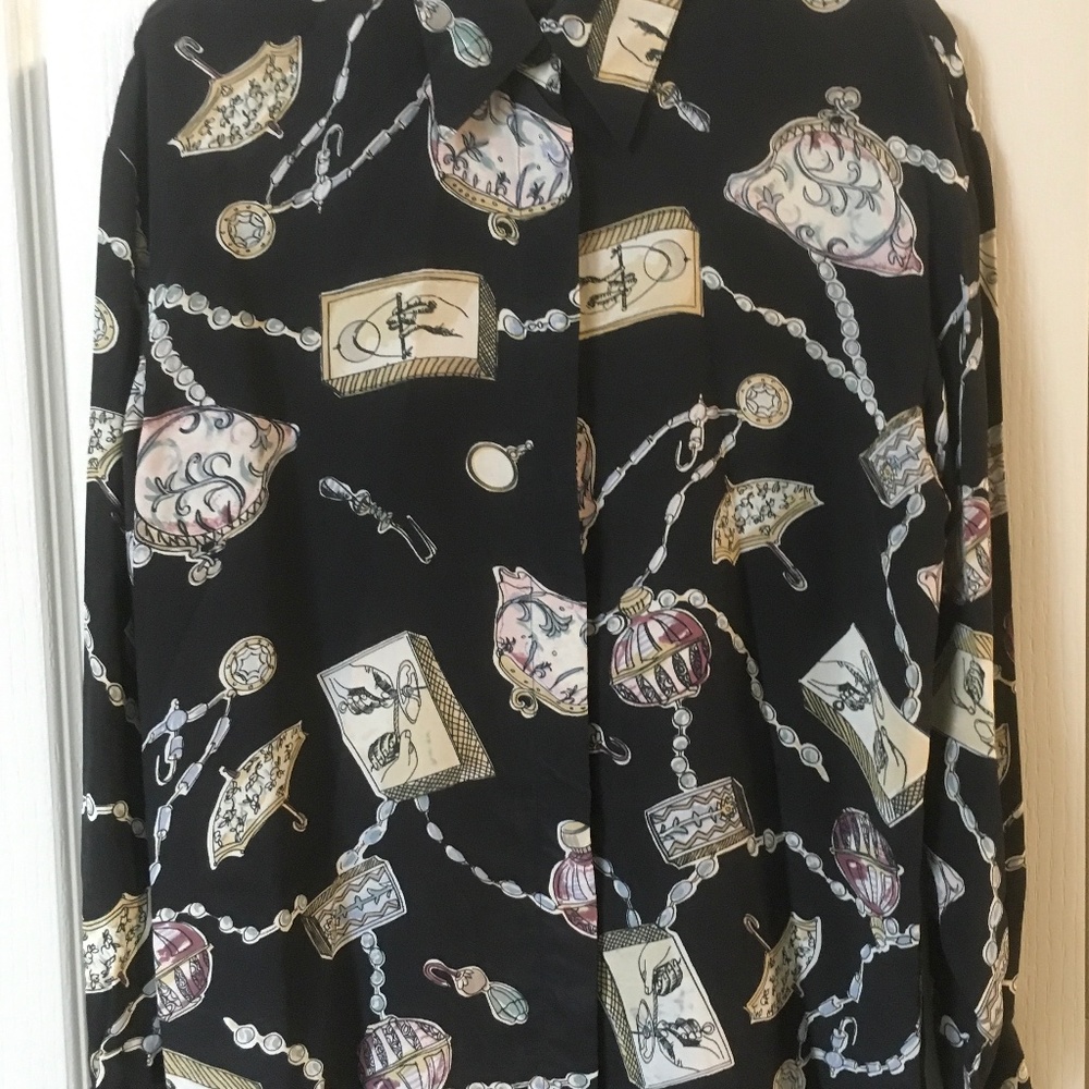 Woman’s silk shirt